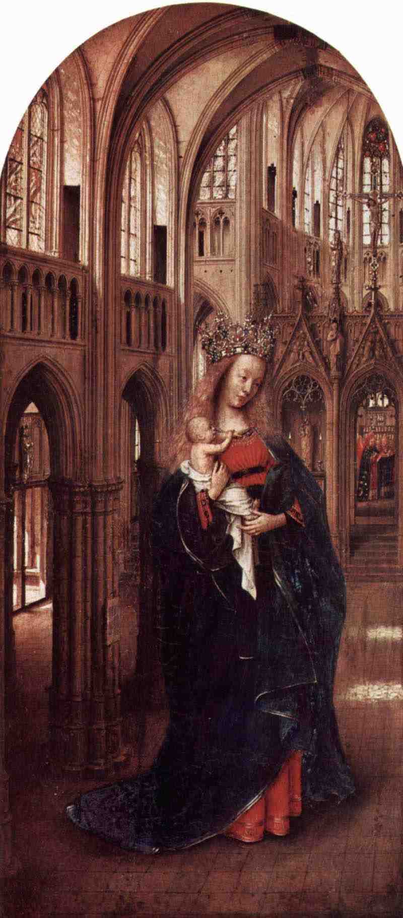 The Virgin in the church, Jan van Eyck