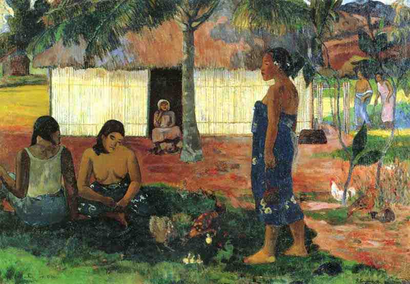 Why are you angry? (No te aha oe riri?). Paul Gauguin