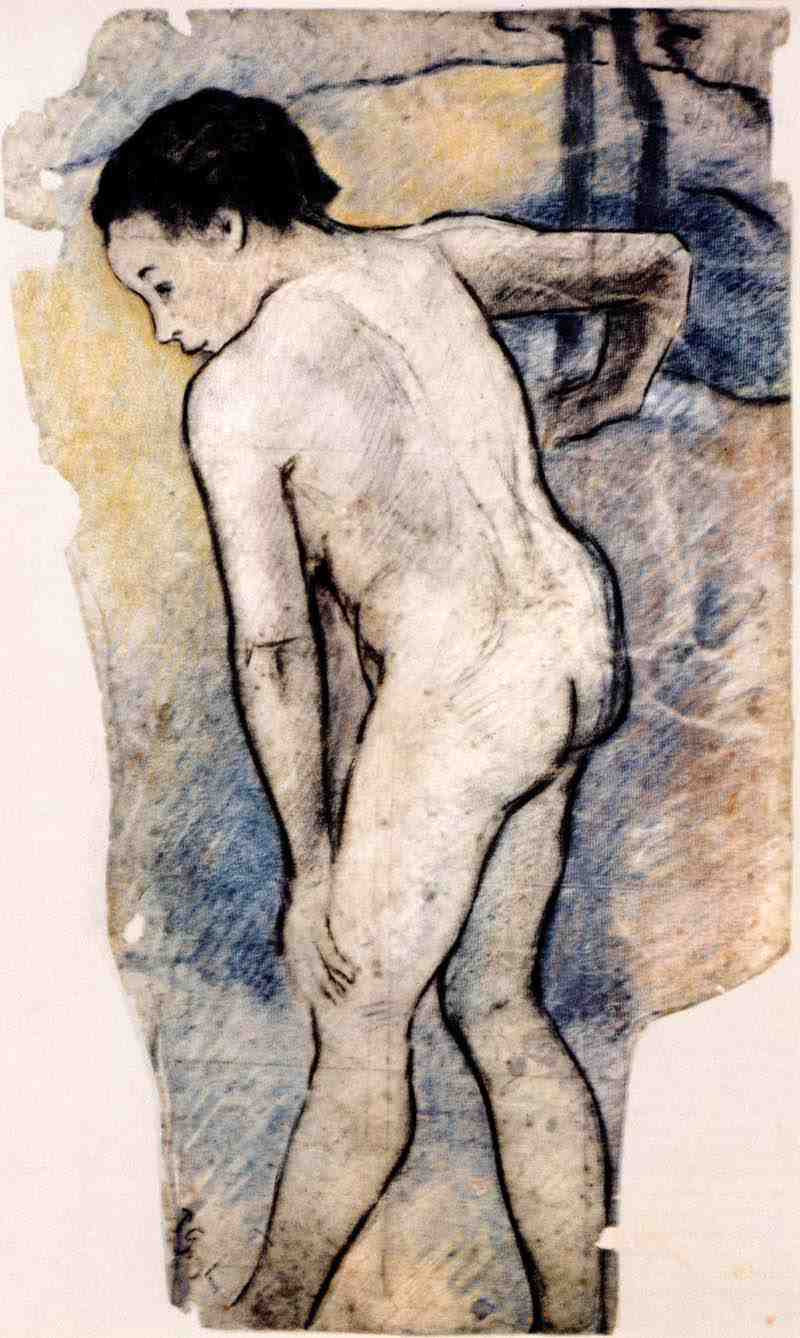 Bathing Breton boy, Paul Gauguin