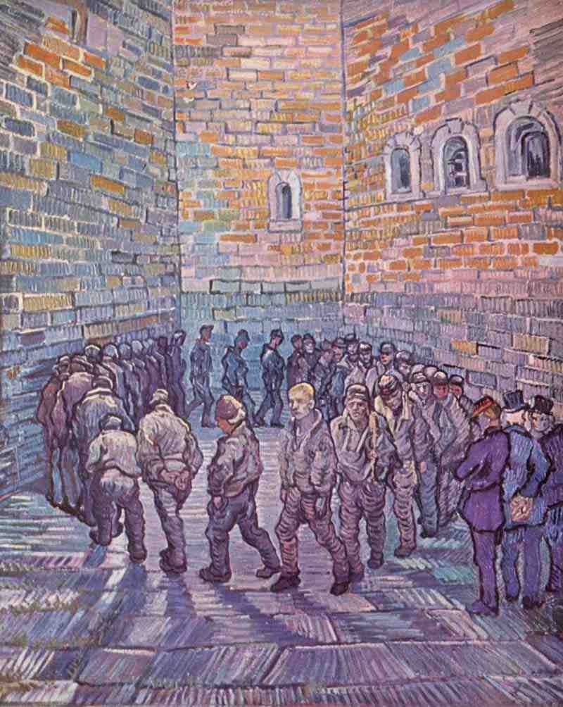 The Round of the Prisoners, Vincent van Gogh
