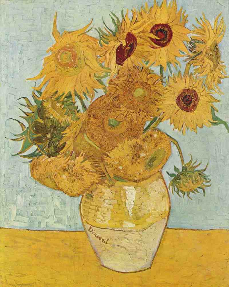 Still Life with Sunflowers, Vincent van Gogh