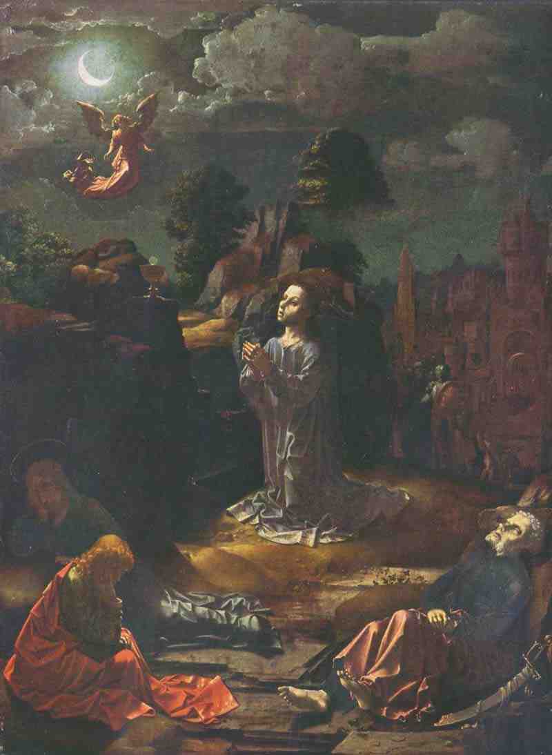 Christ on the Mount of Olives, Jan Gossaert
