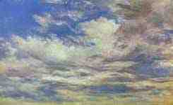 Wolken-Studie. John Constable