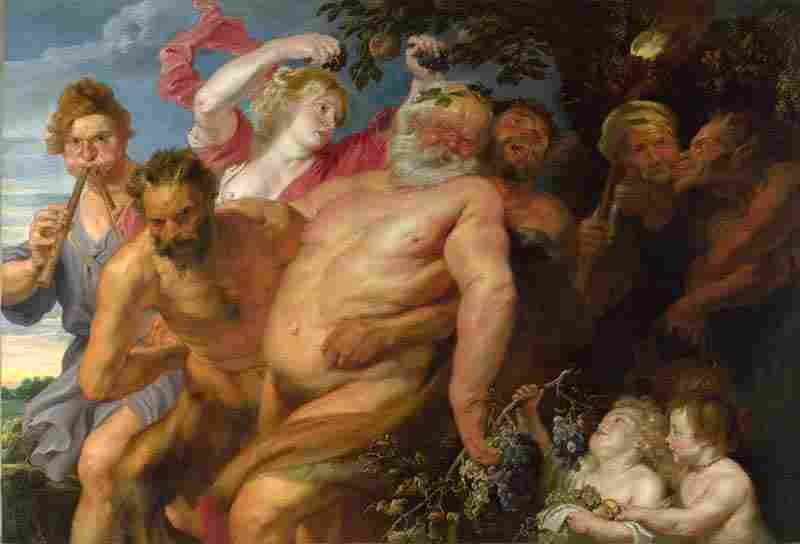 Triumph of Silenus (Drunken Silenus supported by Satyrs), Anthony van Dyck