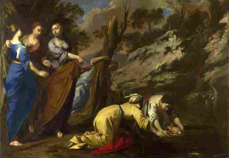 The Finding of Moses. Antonio De Bellis