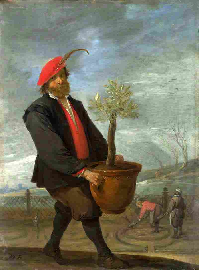Spring. David Teniers the Younger