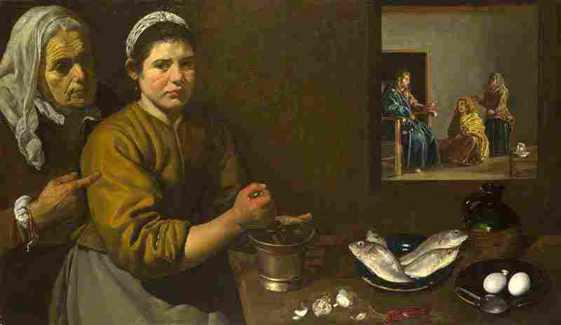 Christ in the House of Martha and Mary. Diego Velázquez