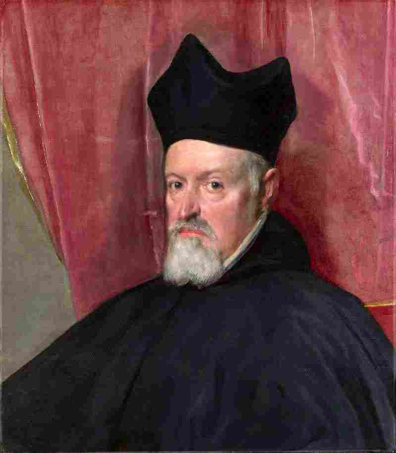 Portrait of Archbishop Fernando de Valdés. Diego Velazquez