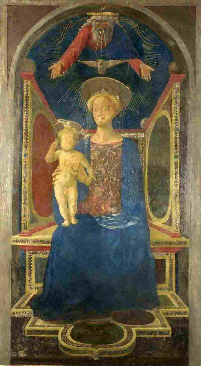 The Virgin and Child Enthroned. Domenico Veneziano