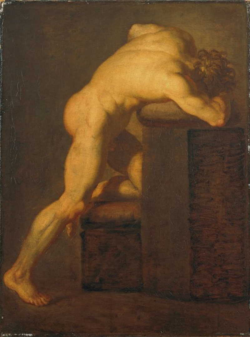 Male Nude. Nicolai Abraham Abildgaard