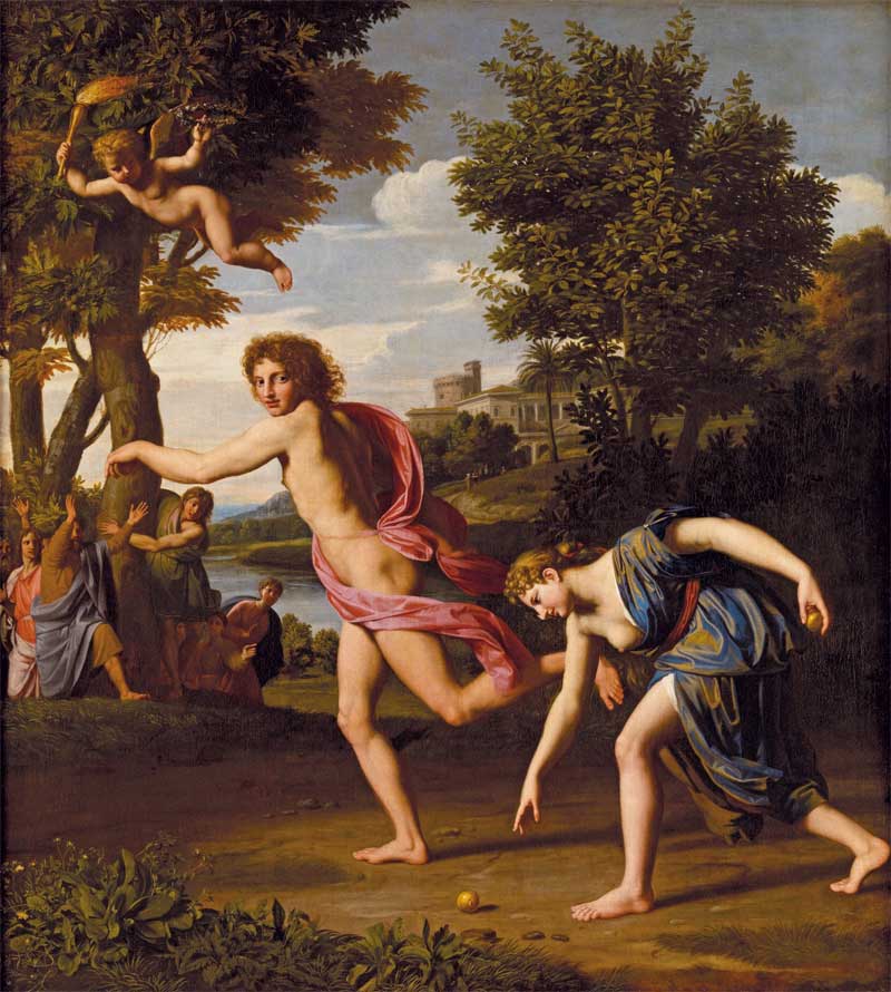 Hippomenes and Atalanta. Nicolas Colombel