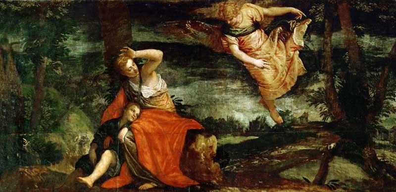 The Angel Appears To Hagar In The DesertPaolo Veronese