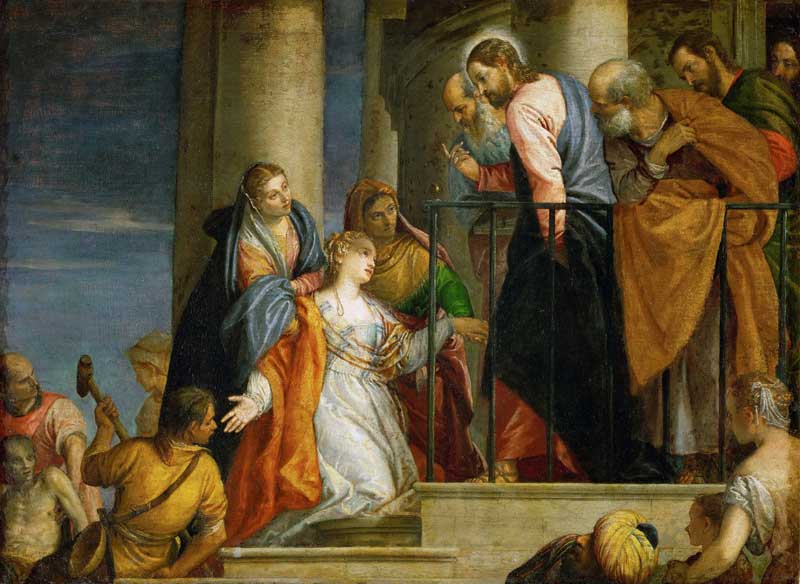 Jesus Healing the Woman with the Issue of Blood, Paolo Veronese