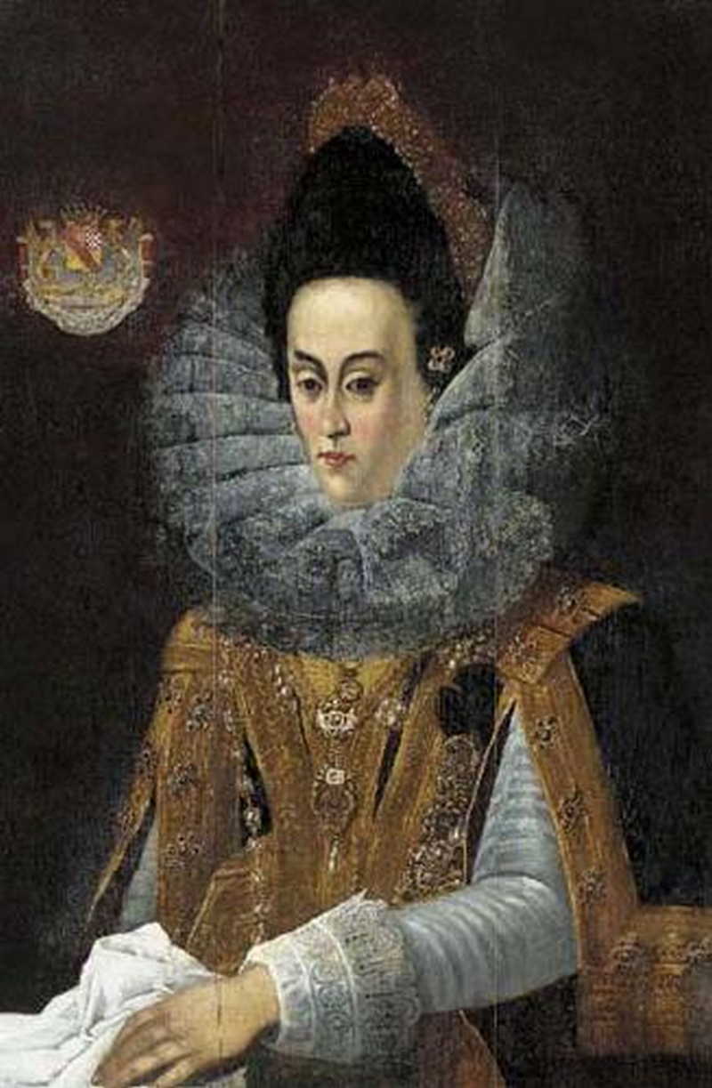 Portrait of Magdalene von Bayern (1587-1628). Peter Candid