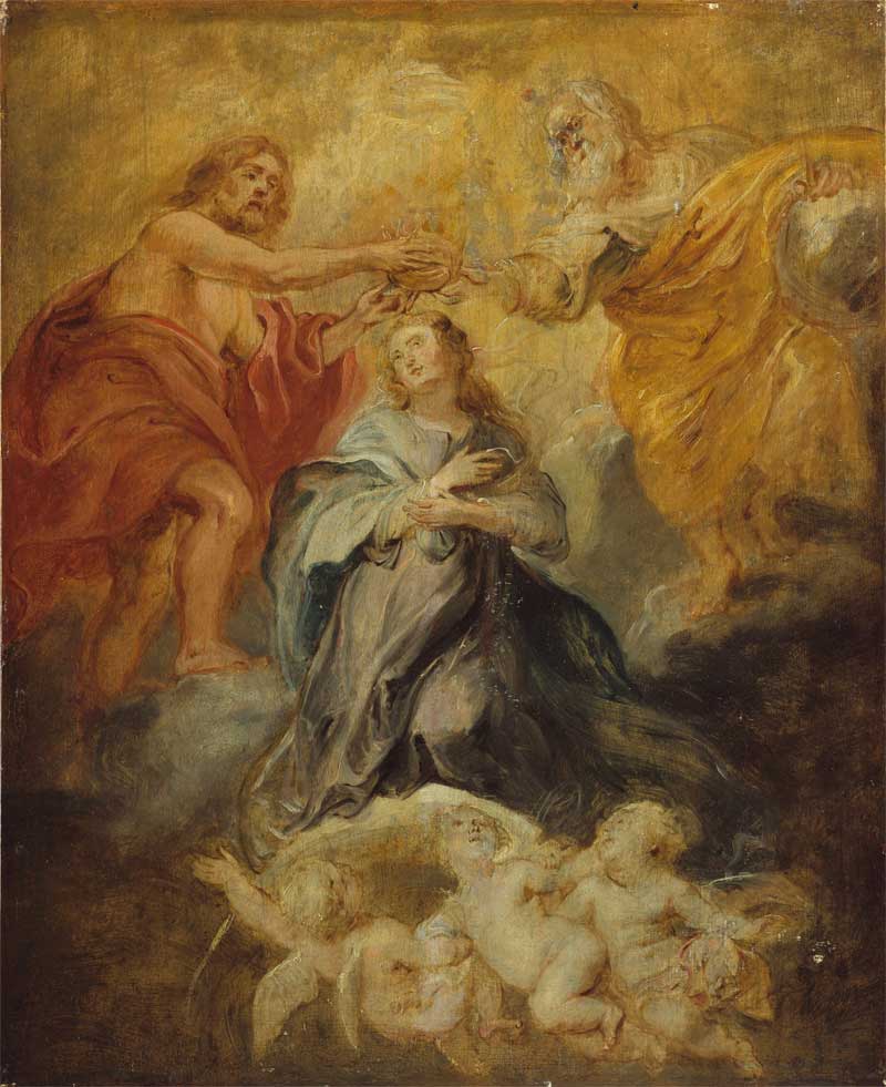The Coronation of the Virgin, Peter Paul Rubens