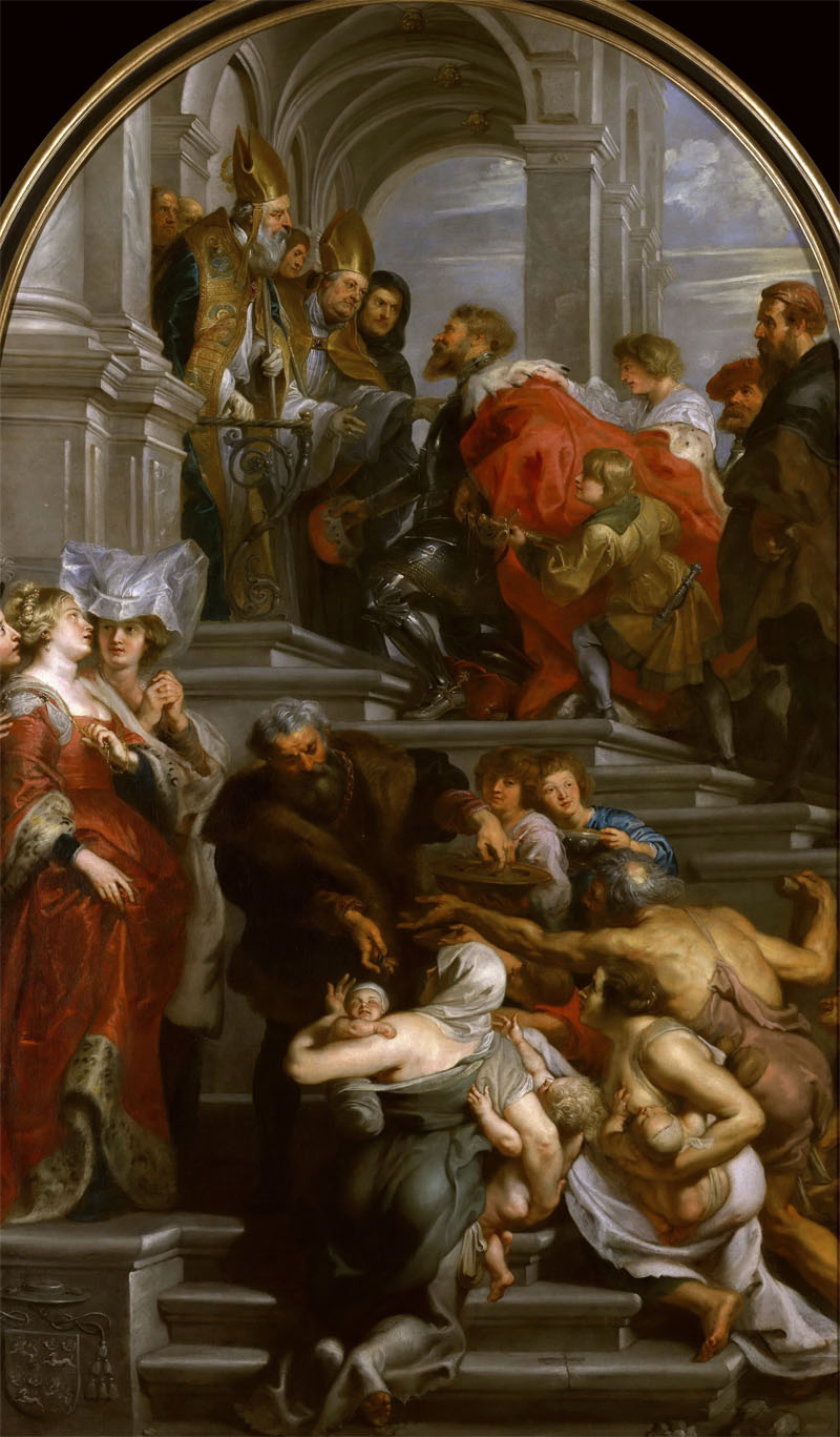 The Conversion of Saint Bavo, Peter Paul Rubens