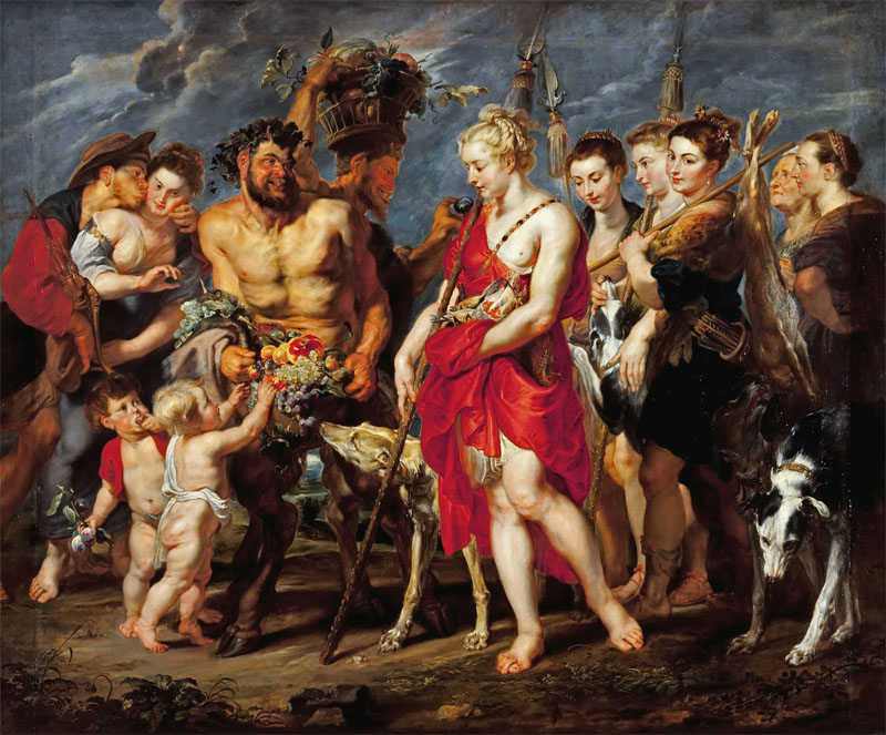 Diana Returning from the Chase, Peter Paul Rubens