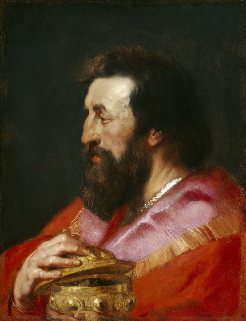 Melchior, The Assyrian King, Peter Paul Rubens