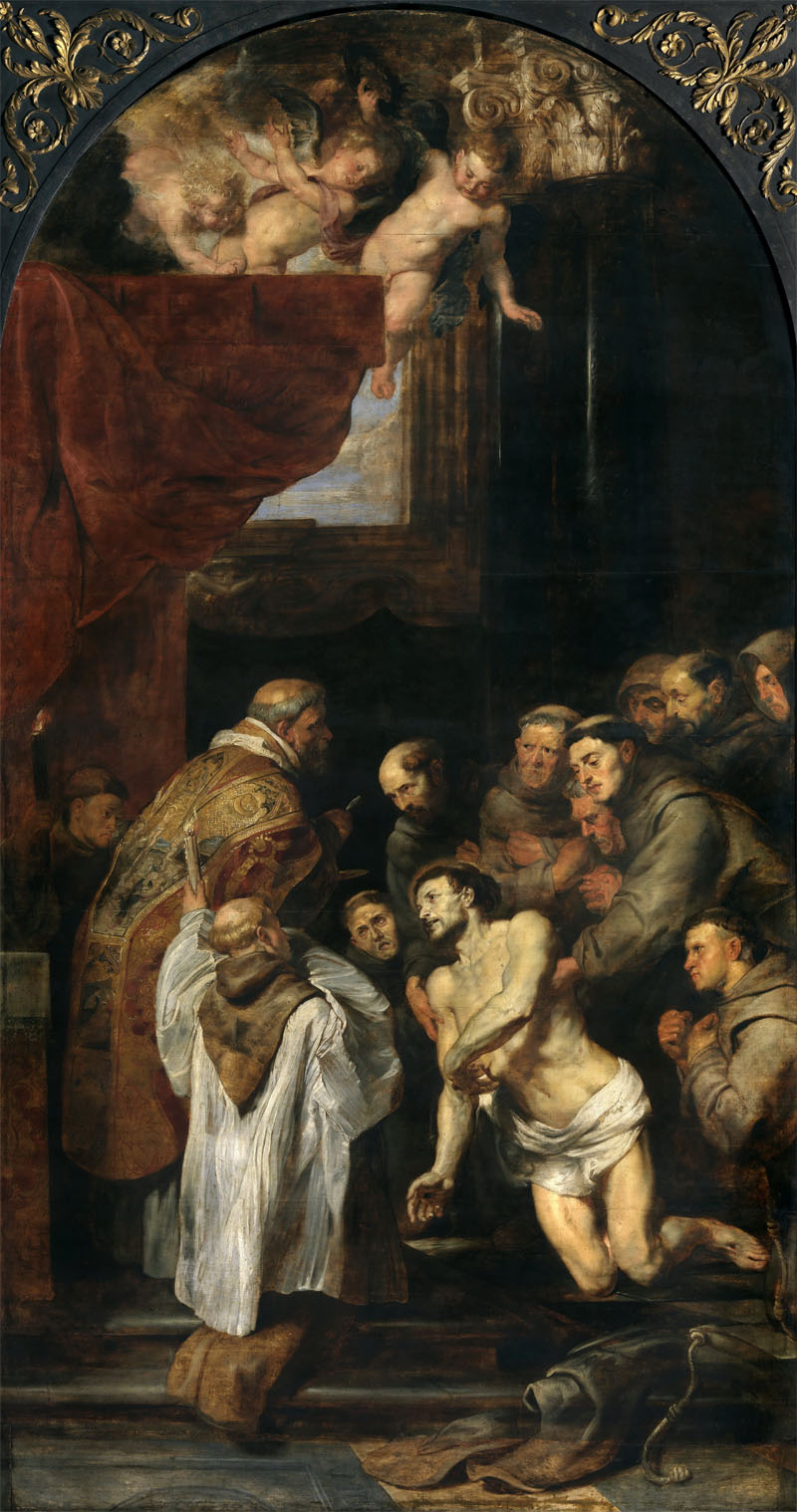 The Last Communion of St Francis, Peter Paul Rubens
