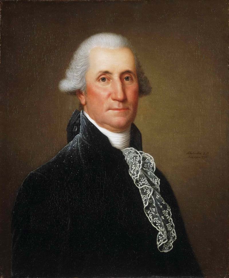 Portrait of George Washington, Adolf Ulrik Wertmüller