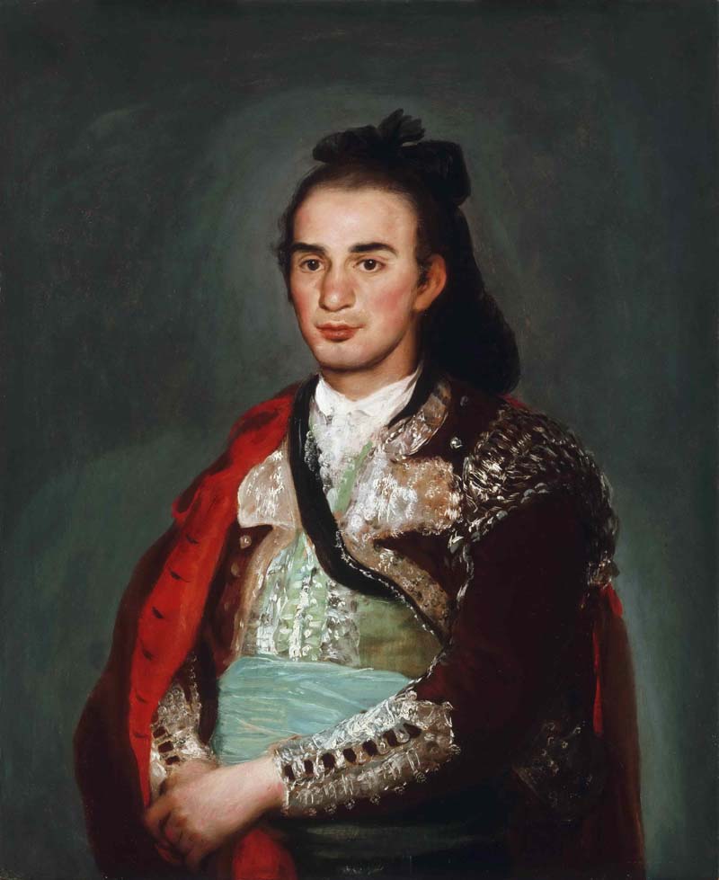 Portrait of the Toreador Jose Romero. Francisco Jose de Goya y Lucientes