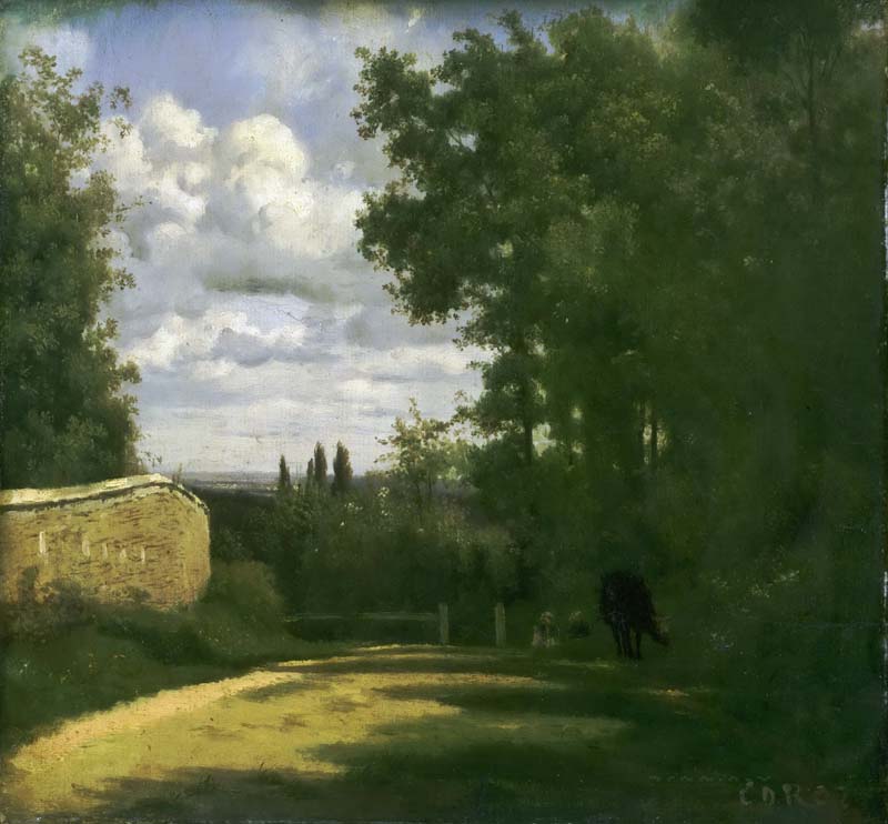 PVille d'Avray. Jean-Baptiste-Camille Corot