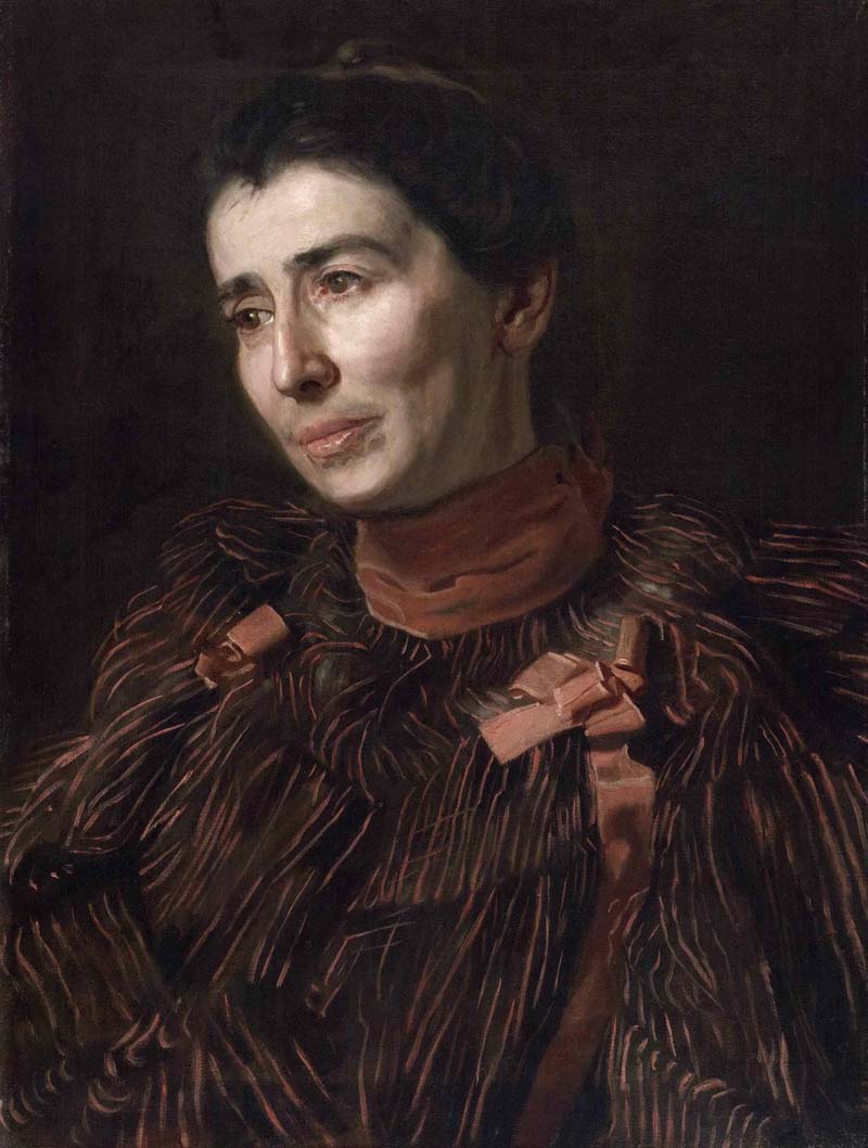 Portrait of Mary Adeline Williams. Thomas Eakins