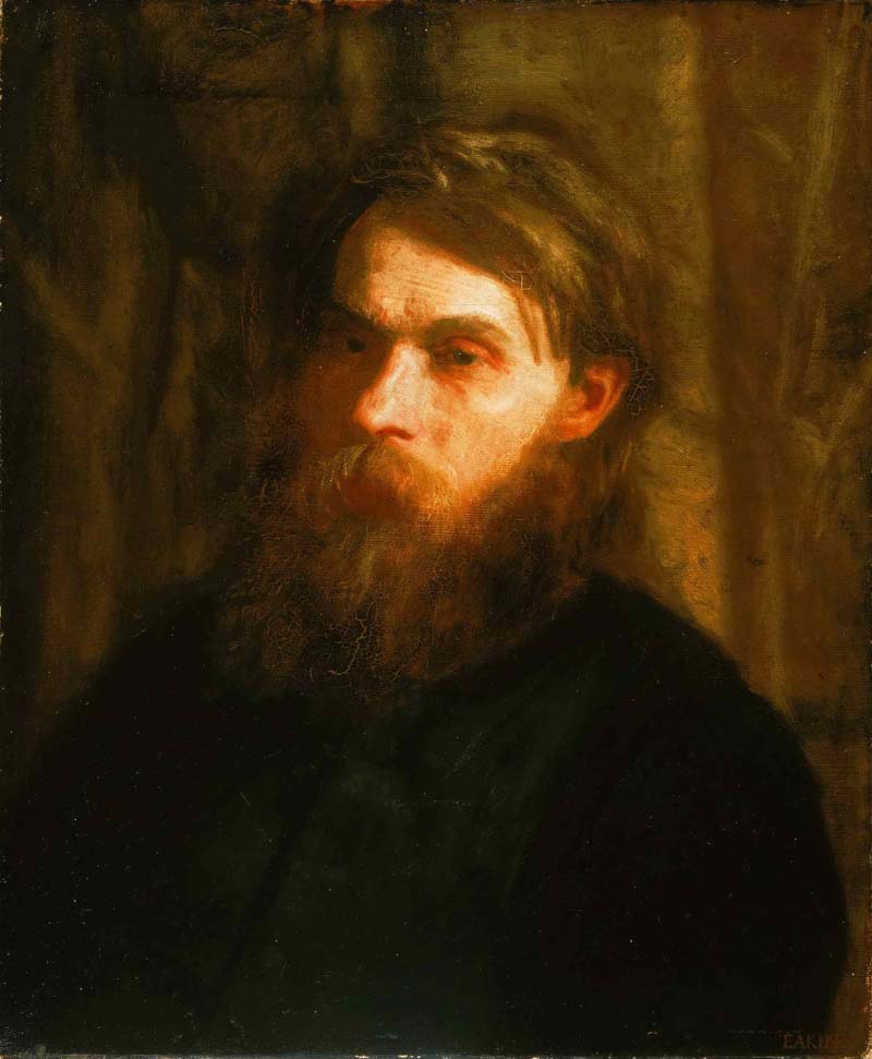The Bohemian (Portrait of Franklin Louis Schenck). Thomas Eakins