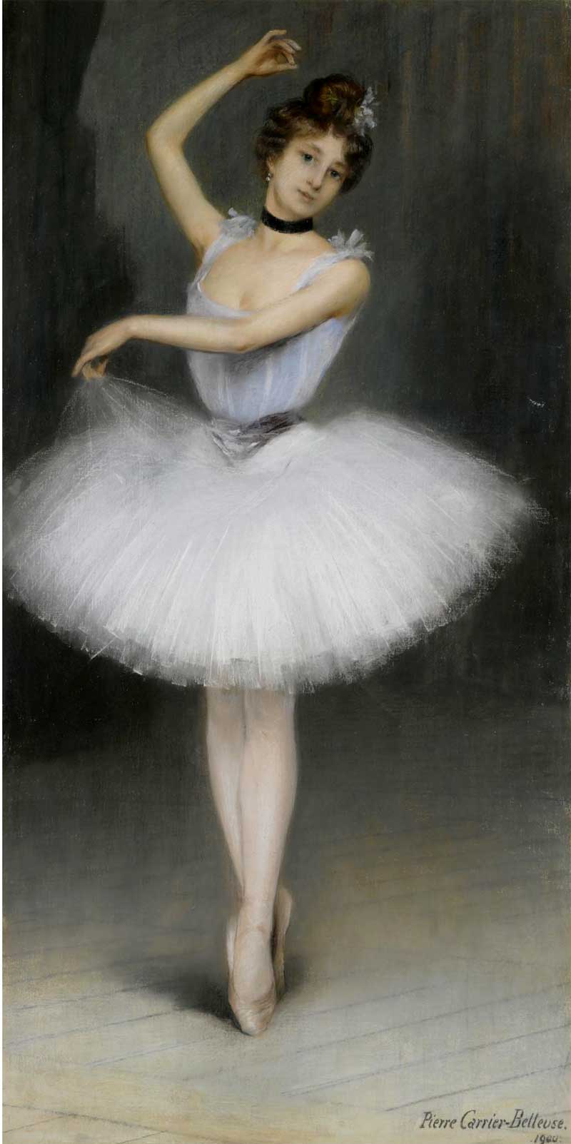 A Ballerina. Pierre Carrier-Belleuse