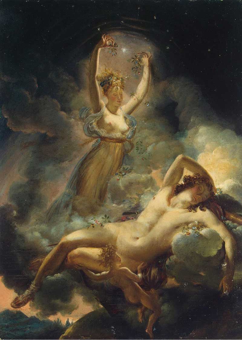 Aurora and Cephalus. Pierre-Narcisse Guérin
