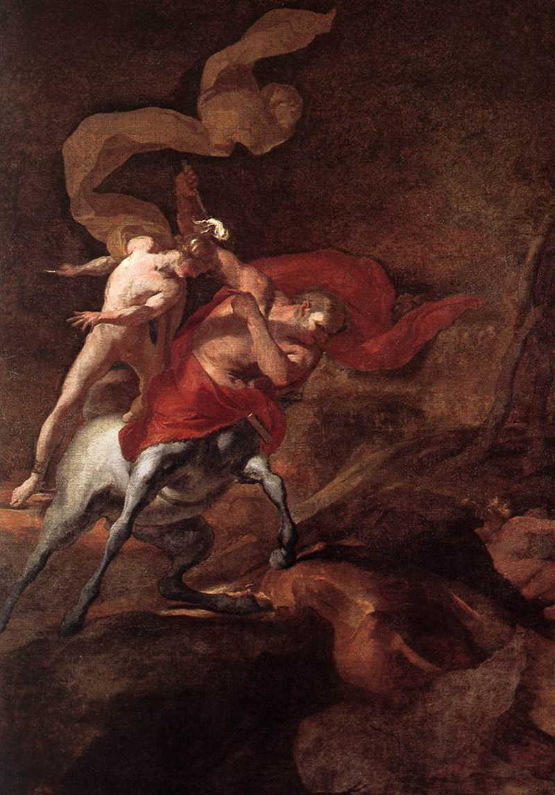 The Education of Achilles by Chiron  . Pierre Puget