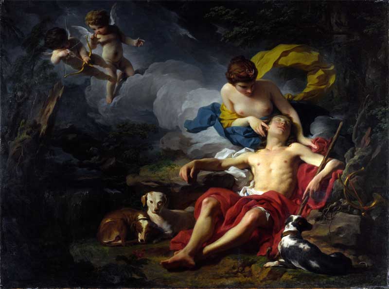 Diana and Endymion. Pierre Subleyras