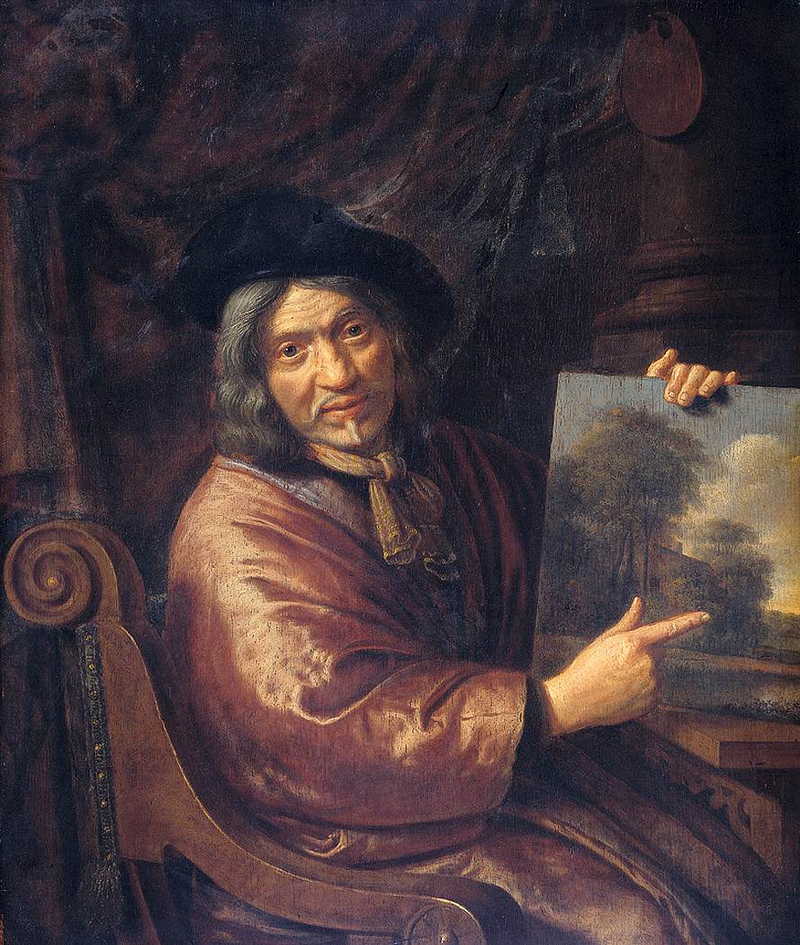 Self-portrait, Pieter Jansz van Asch