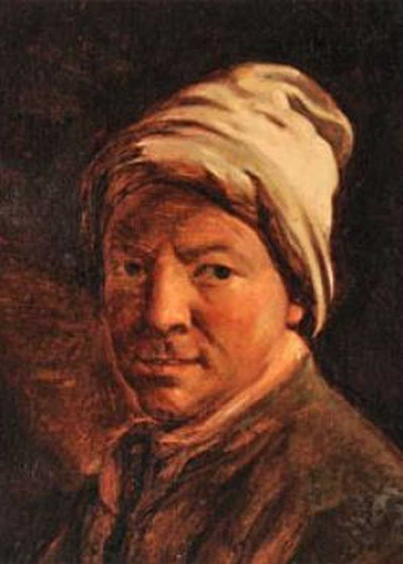 Presumed self-portrait . Pieter-Jozef Verhaghen