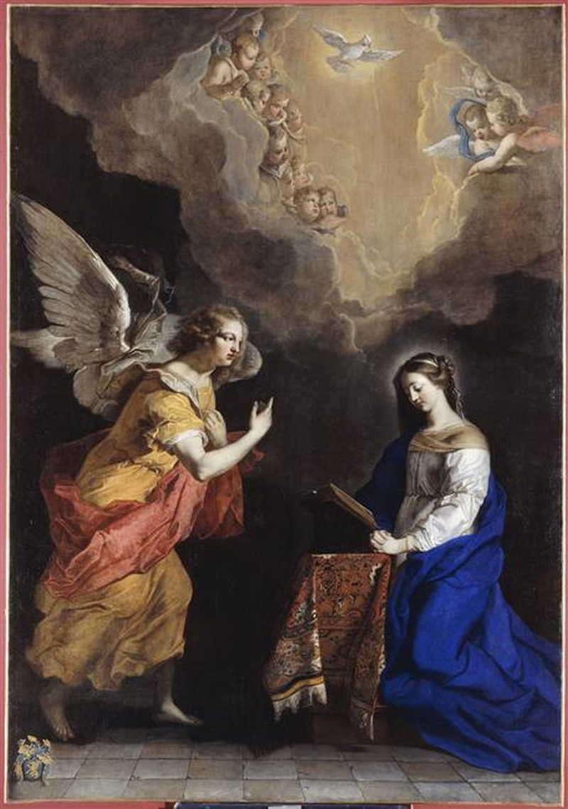 The Annunciation. Pieter van Mol
