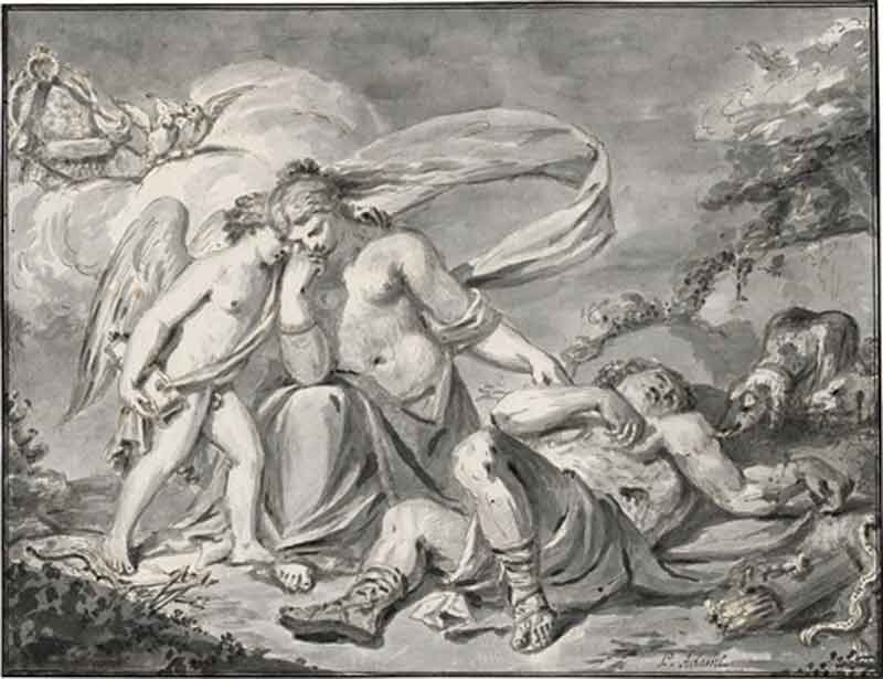 The death of Adonis ,  Pietro Adami