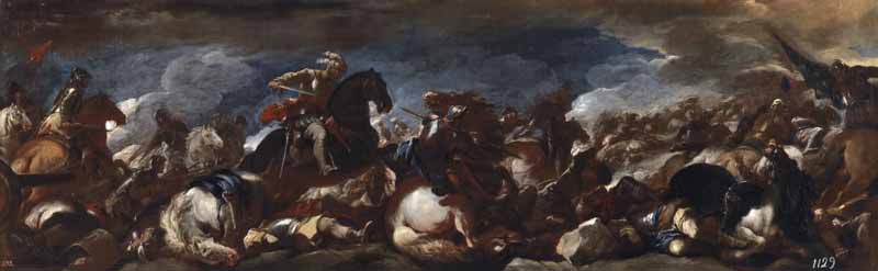 Battle of Saint-Quentin. Luca Giordano