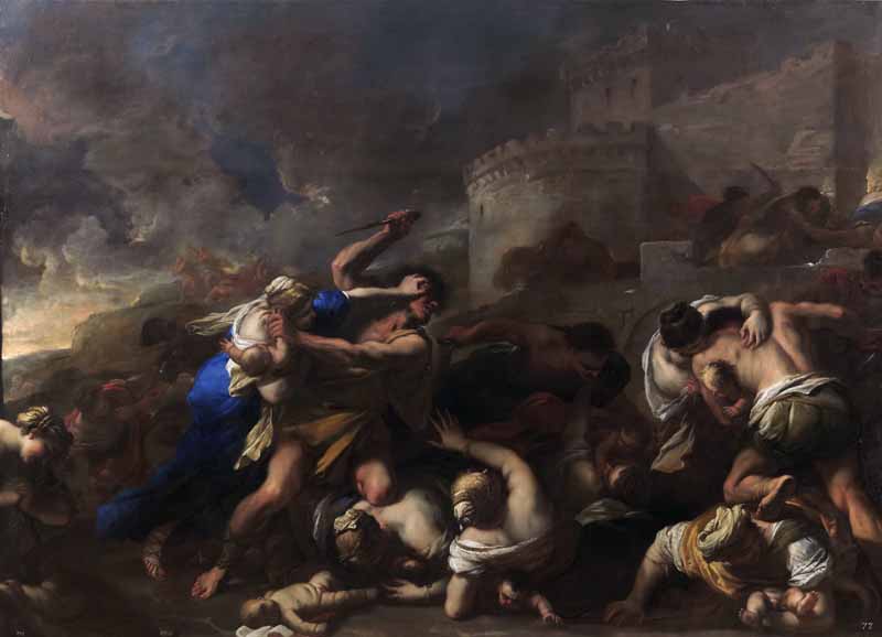 Massacre of the Innocents. Luca Giordano