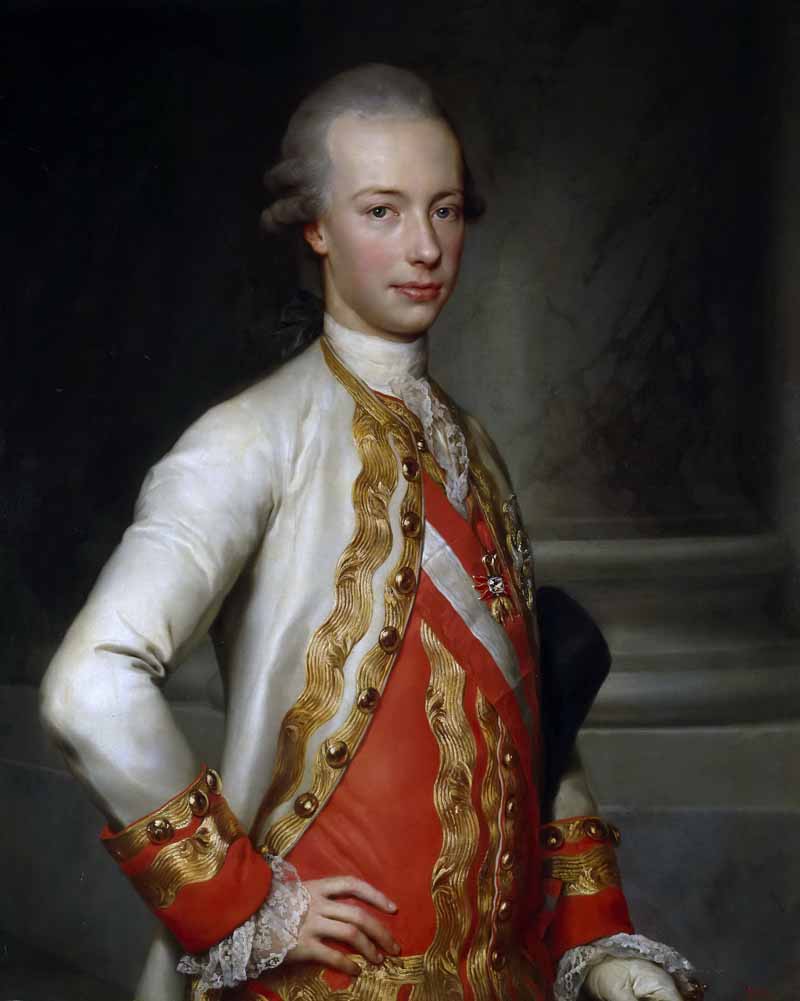Leopold of Lorraine, Grand Duke of Tuscany, Anton Raphael Mengs