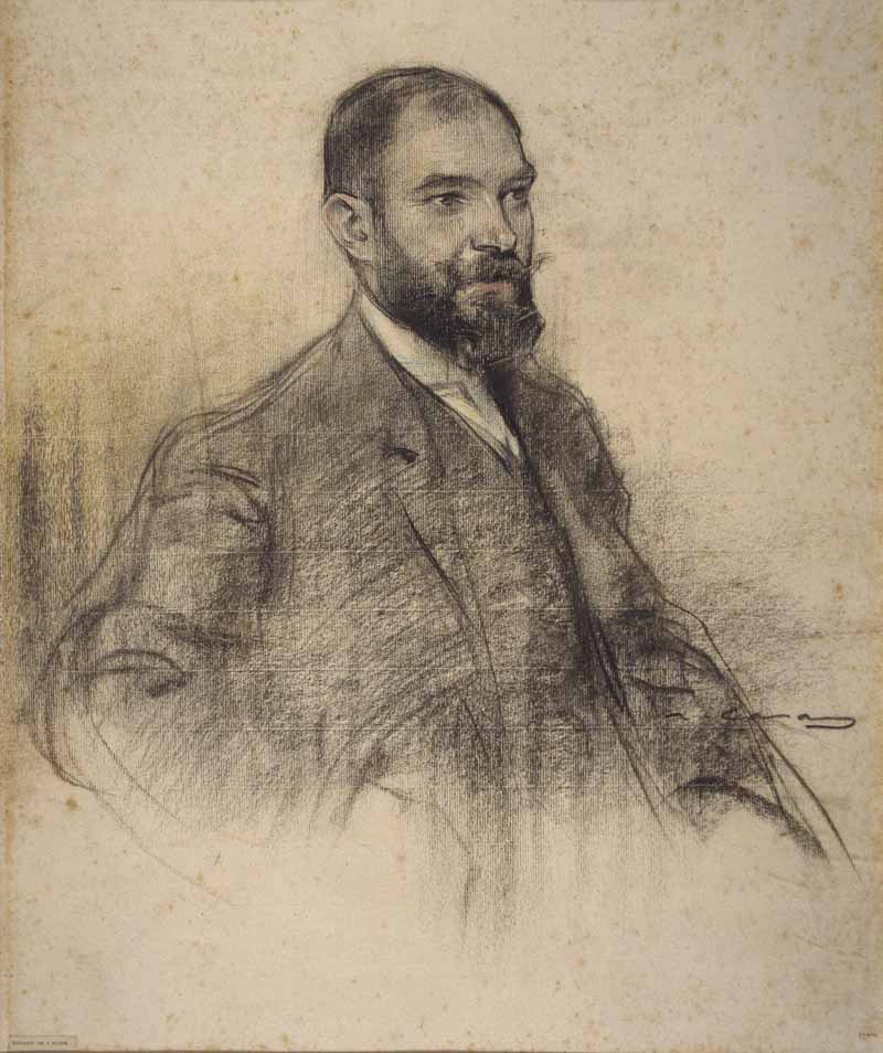 Portrait of Bartomeu Amengual, Ramon Casas