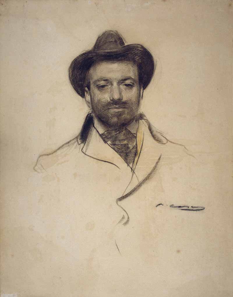 Portrait of Josep M. Sert, Ramon Casas