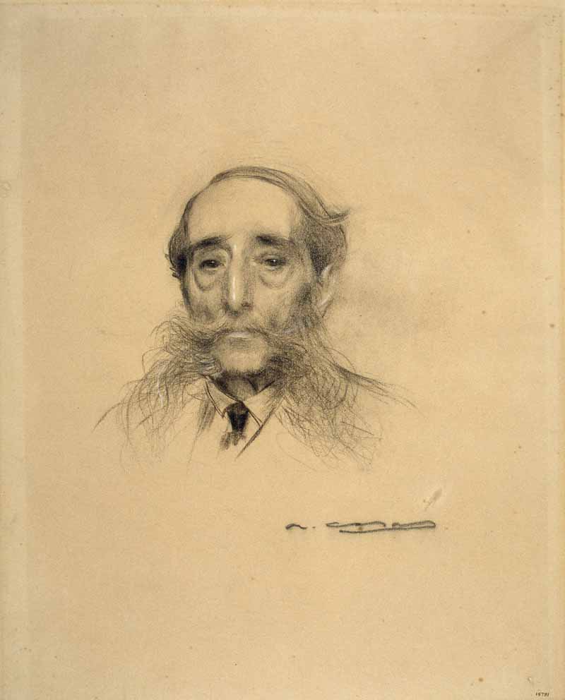 Portrait of Maurici Vilomara, Ramon Casas
