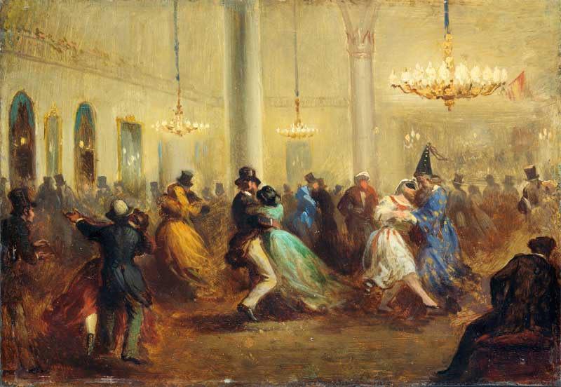 The Baile de Capellanes, Ricardo Balaca y Orejas-Canseco