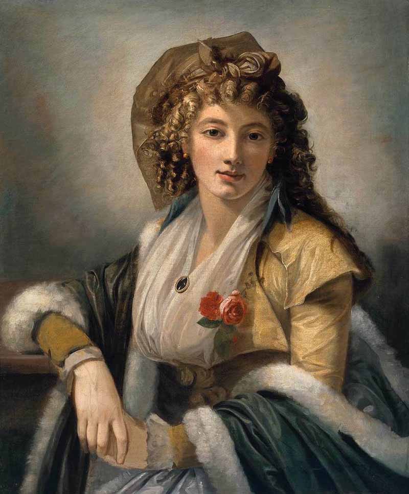 Anna Maria Ferri, the Artist's First Wife. Robert Fagan