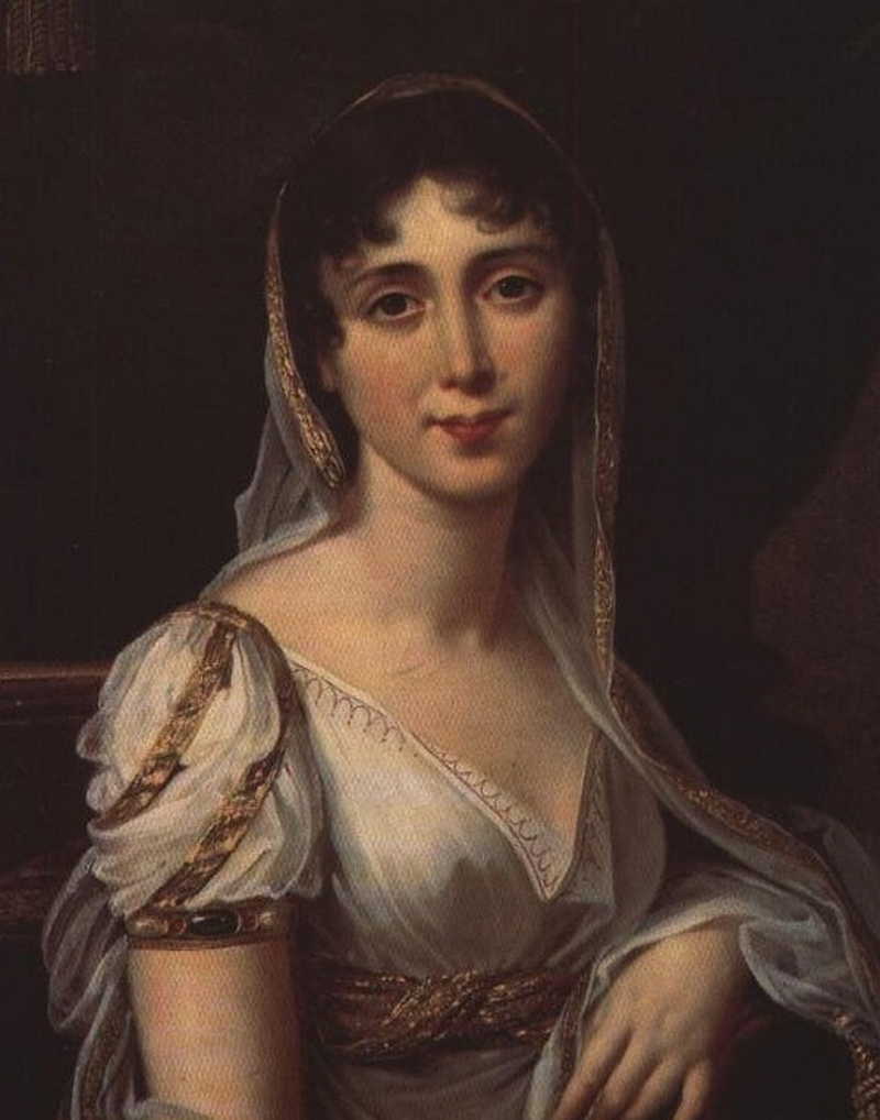 Portrait of Désirée Clary. Robert Lefèvre