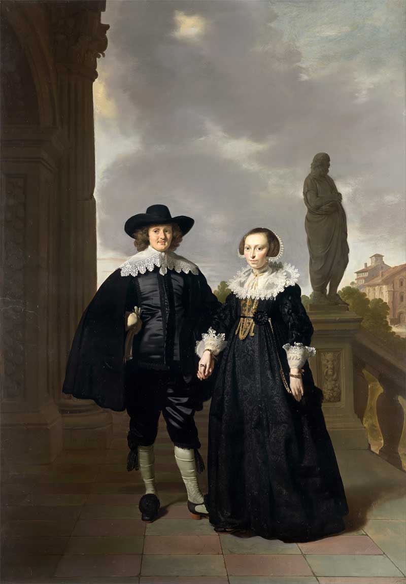 Frederick van Velthuysen and his wife Josina. Thomas de Keyser