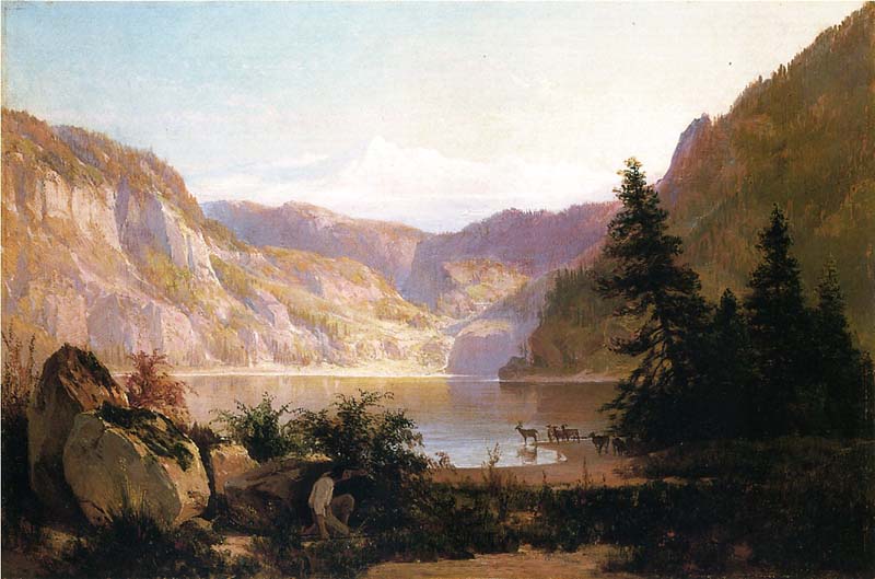 Mountain Lake. Thomas Hill