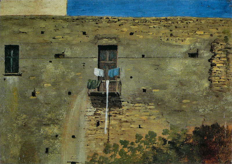 A Wall in Naples . Thomas Jones