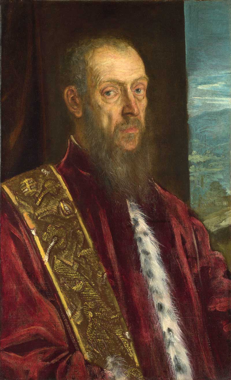 Portrait of Vincenzo Morosini, Tintoretto