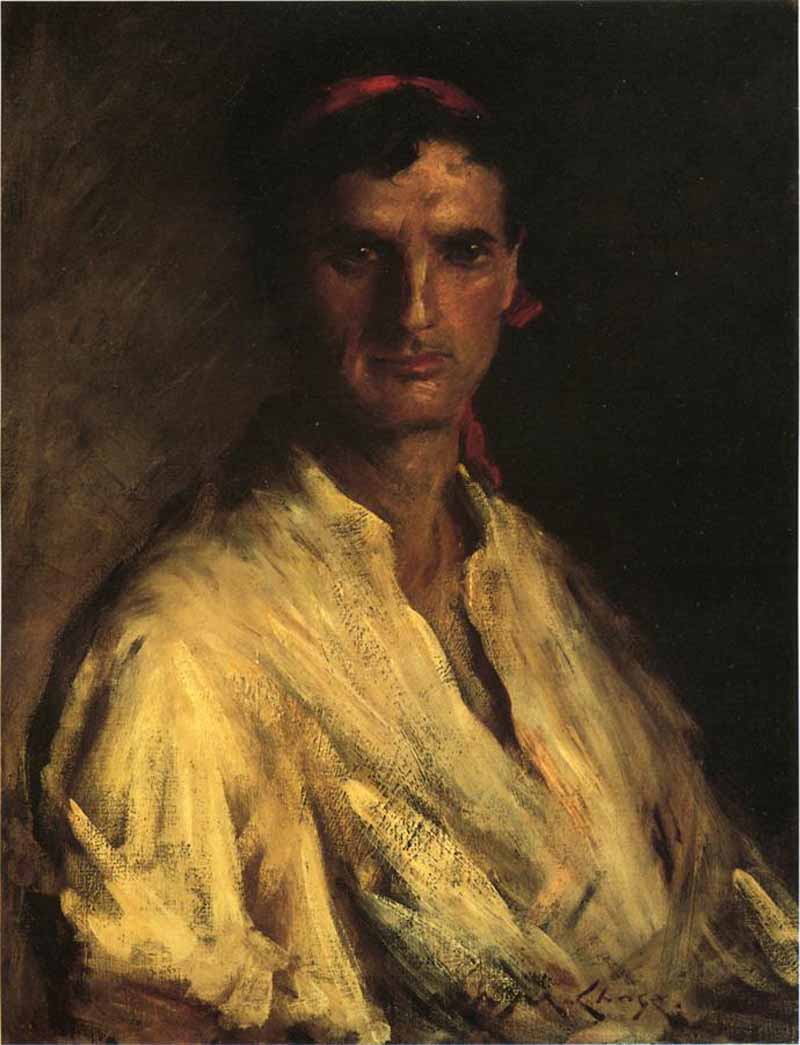 A Young Roman, William Merritt Chase